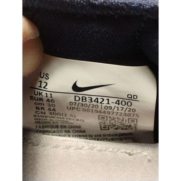 Nike React Presto Obsidian Volt Penn State Mens Sneakers DB3421-400 Blue Size 12 main image 10